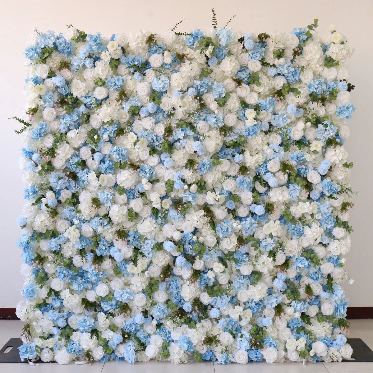 Blue Flower Wall