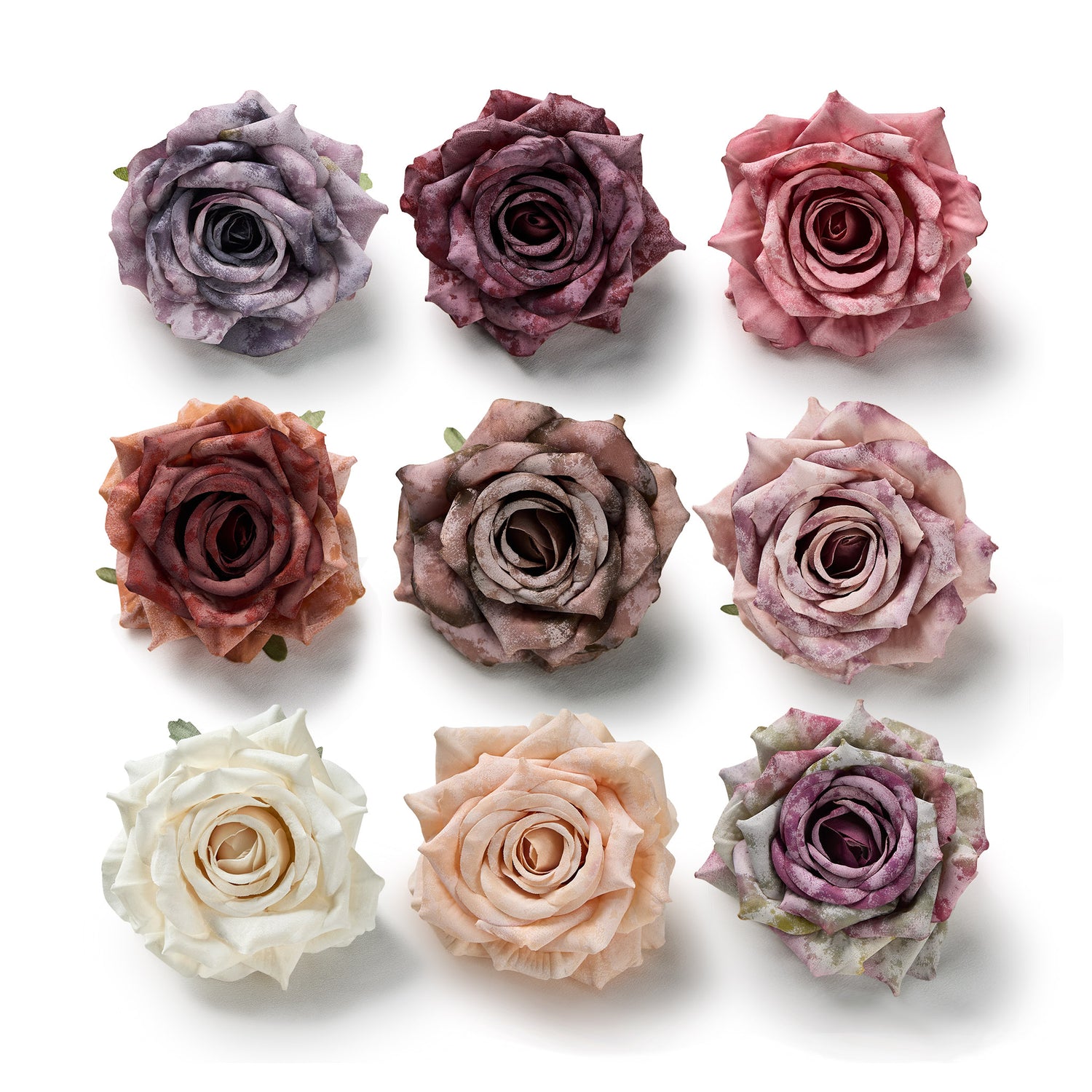 Aliflowers 9CM DIY Artificial Daisy Rose Flower Head 50PCS 100PCS ALFHR004 - Ali Flowers