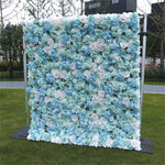 Aliflowers 3D Aqua Hydrangea with Rose for Wedding Reception Event Party ALFWL100 - Ali Flowers