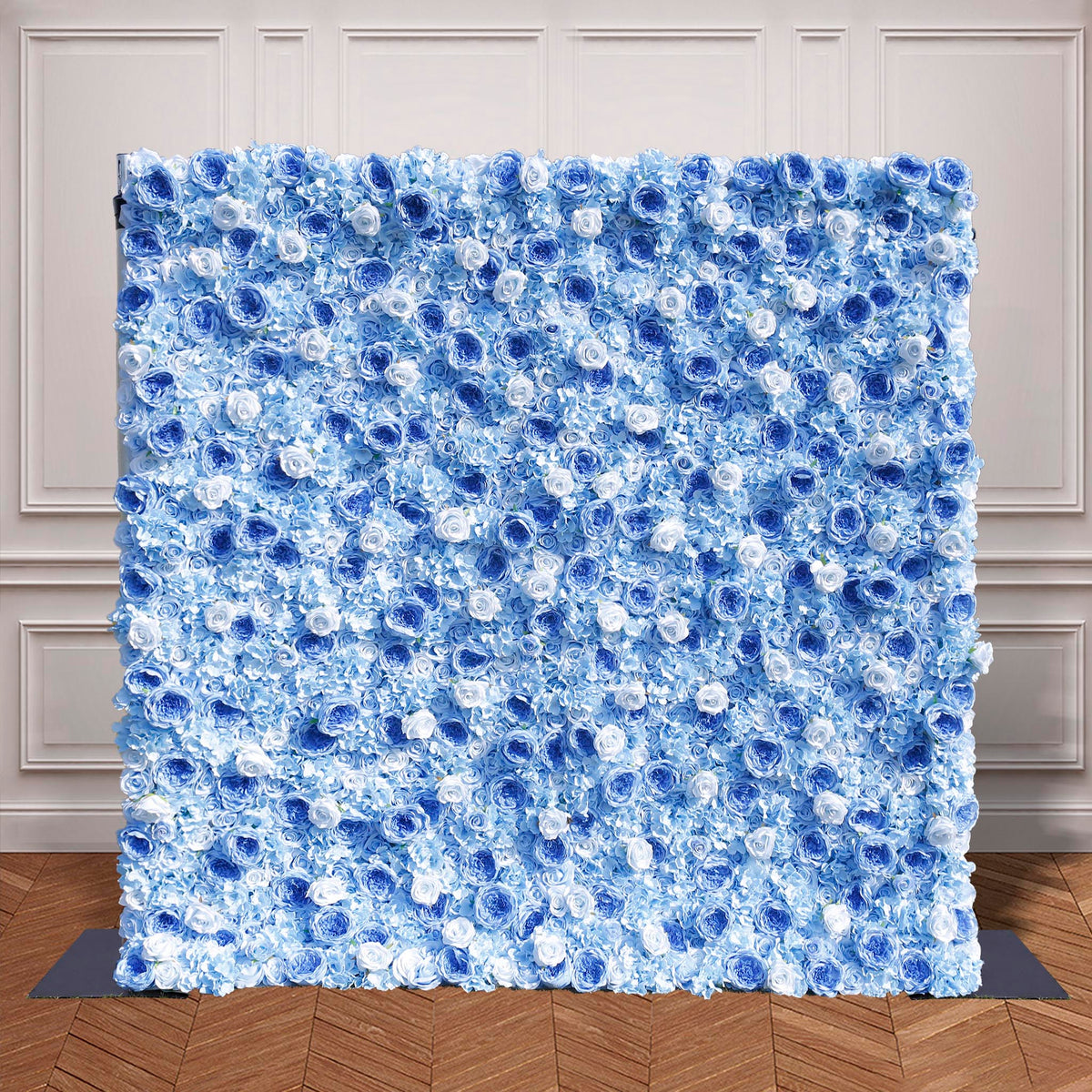 Wedding Backdrop Decor 3D Blue Peony with Hydrangea ALFWL036 - Ali Flowers