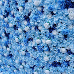 Aliflowers 3D Light Blue Silk Flower Wall Wedding Backdrop Hanging Decor ALFWL070 - Ali Flowers