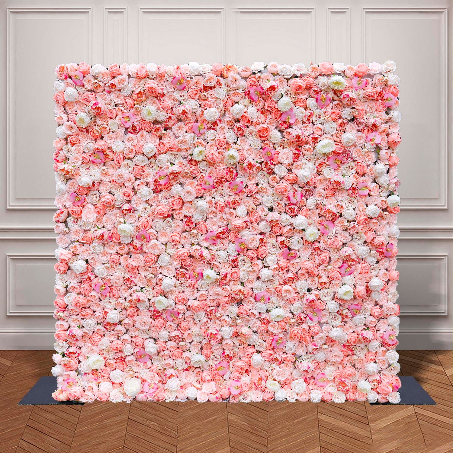 Aliflowers 3D Pink Blush Peony Wall Flowers Decor ALFWL049 - Ali Flowers