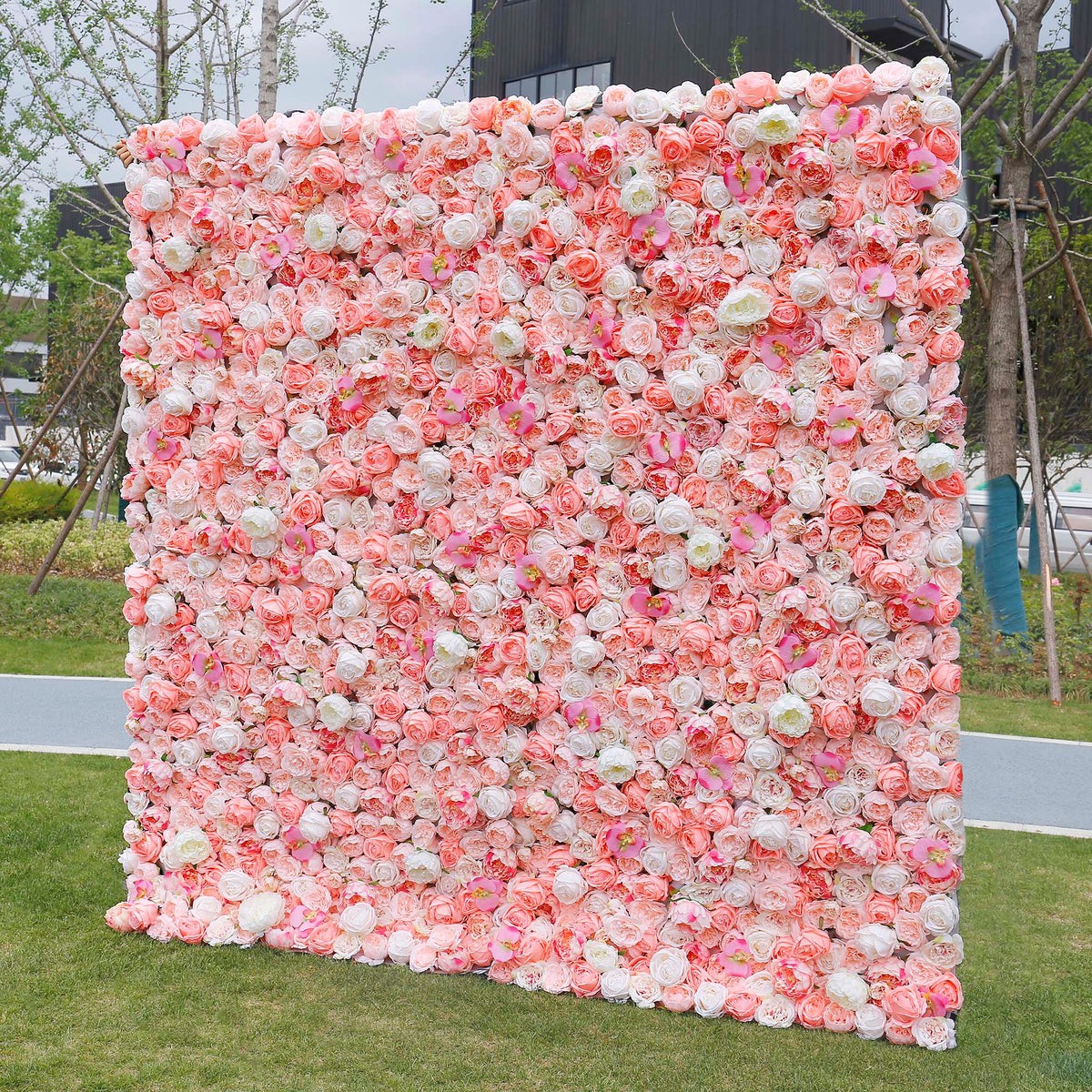 Aliflowers 3D Pink Blush Peony Wall Flowers Decor ALFWL049 - Ali Flowers