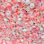 Aliflowers 3D Pink Blush Peony Wall Flowers Decor ALFWL049 - Ali Flowers