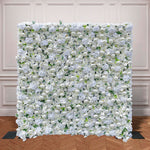 Aliflowers 5D Cream Peony Synthetic Flower Wall Outdoor Events ALFWL052 - Ali Flowers