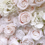 Ali Flowers 3d Pale Pink Flower Wall for Wedding Stage Backdrop Decration ALFWL004 - Ali Flowers