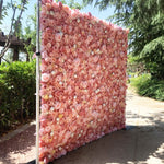 Ali Flowers Fabric Rolling up Curtain Floral Wall Wedding backdrops Cloth Flower Wall ALFWL005 - Ali Flowers