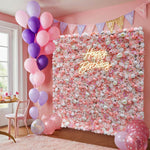 Aliflowers 3D Pink Blush Peony Wall Flowers Decor ALFWL049 - Ali Flowers