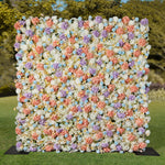 Aliflowers 5D Colorful Flower Wall Backdrop Event Party Wedding Decoration Prop ALFWL149 - Ali Flowers