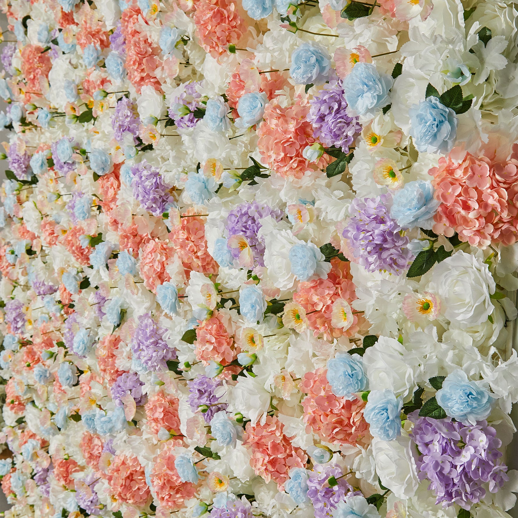 Aliflowers 5D Colorful Flower Wall Backdrop Event Party Wedding Decoration Prop ALFWL149 - Ali Flowers