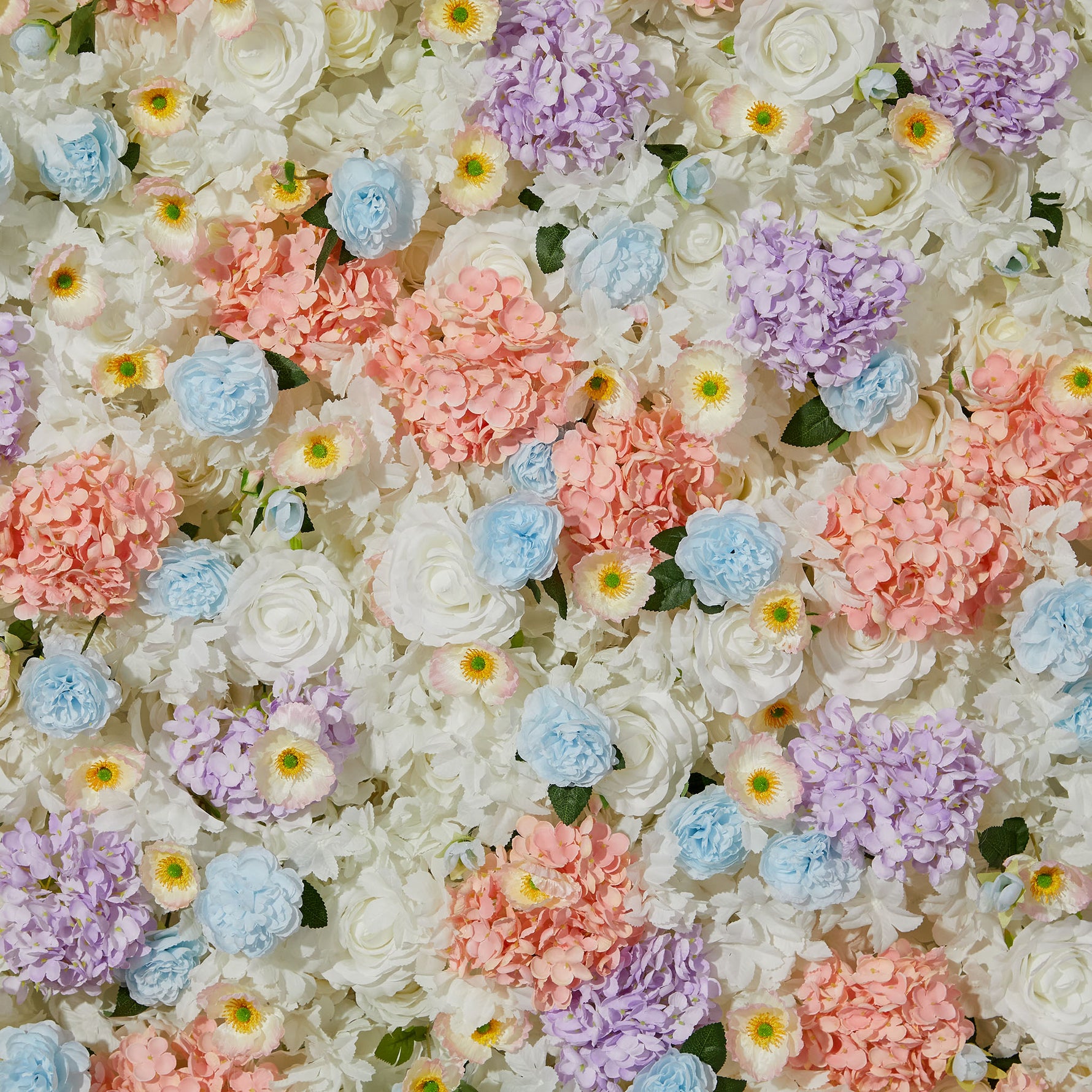 Aliflowers 5D Colorful Flower Wall Backdrop Event Party Wedding Decoration Prop ALFWL149 - Ali Flowers