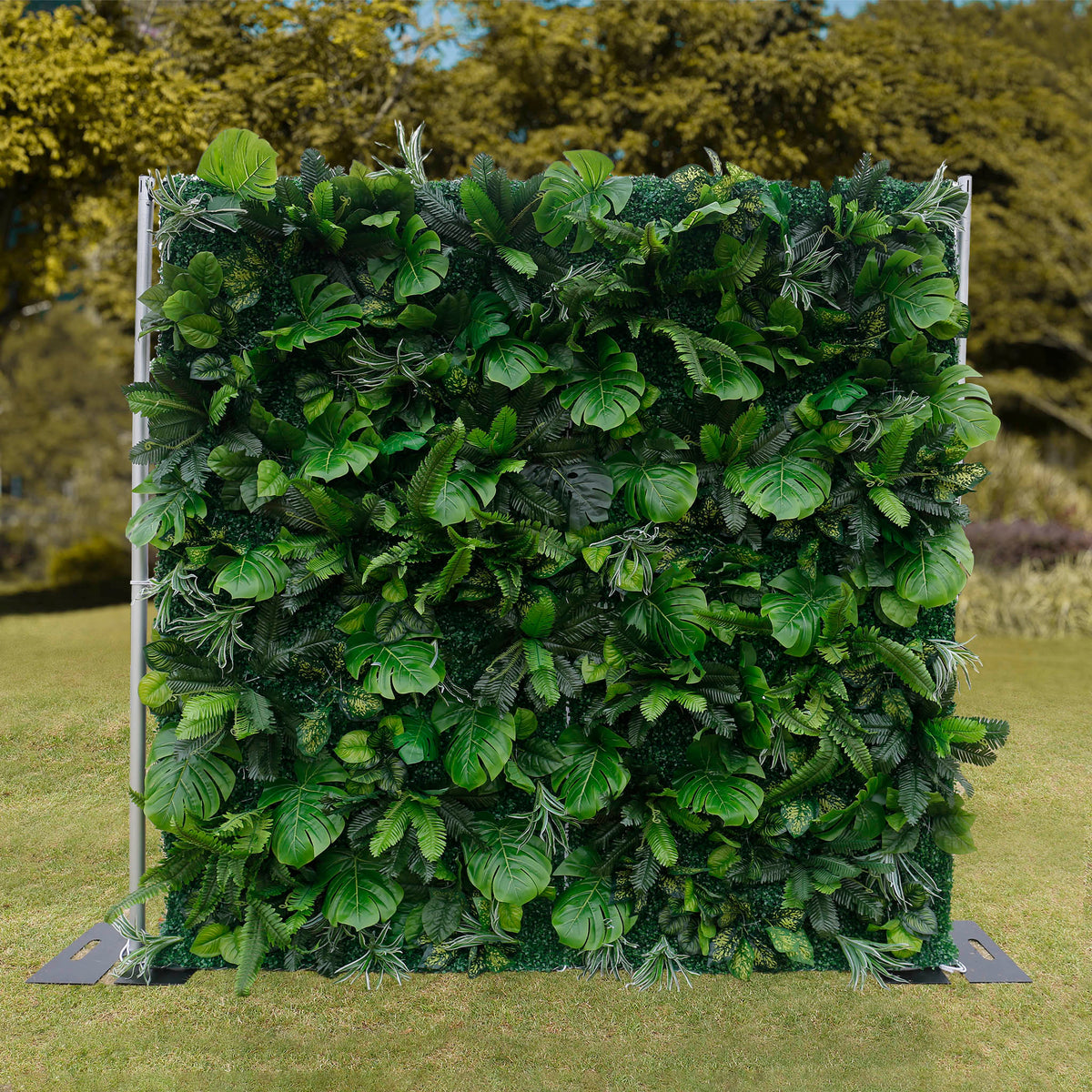 5D Artificial Grass Wall Backdrop Panels for Wedding Party Decor ALFWL144 - Ali Flowers