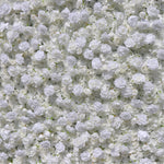 Aliflowers 5D White Rose & Hydrangea Rolling Curtain Flower Wall Backdrop ALFWL130 - Ali Flowers