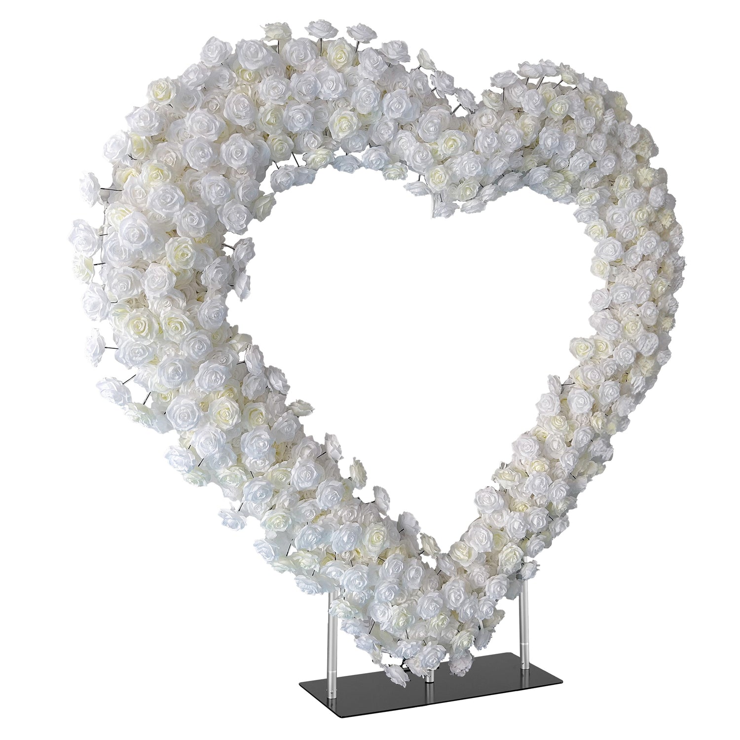 Aliflowers_5D_White_Rose_Heart-Shaped_Flower_Arch_Background_Proposal_Wedding_Decoration_ALFAH014
