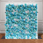 Aliflowers 3D Aqua Hydrangea with Rose for Wedding Reception Event Party ALFWL100