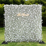 Aliflowers 5D Baby's Breath Flower Wall for Bridal Shower