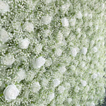 Aliflowers 5D Baby's Breath Flower Wall for Bridal Shower