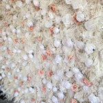 Aliflowers 5D White Pampas Grass Flower Curtain Wall Decoration ALFWL173