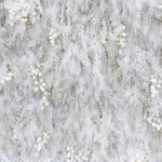 Aliflowers All White Hanging Floral Wall for Photo Booth Backdrop ALFWL125 - Ali Flowers