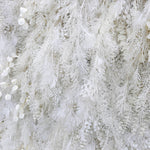 Aliflowers All White Hanging Floral Wall for Photo Booth Backdrop ALFWL125 - Ali Flowers
