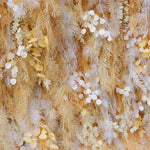 Aliflowers Artificial Handmade Dried Yellow Pampas Grass Wall for Event Party Wedding Backdrop Decor Prop ALFWL128 - Ali Flowers