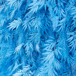 Aliflowers Blue Feathered Foliage Flower Wall for Photo Booth Backdrop ALFWL127 - Ali Flowers