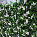 Aliflowers Luxury Green Plants Leaves with Hang flowers for Outdoor Wedding Green Backdrop ALFWL109 - Ali Flowers