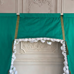 Aliflowers White Fabric Artificial Flower Wall Arch Wedding Birthday Party Decoration GM010