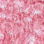 Aliflowers Candy Pink Misty Smog Pampas Flower Wall Artificial Silk Roll Up Cloth Fabric Wedding Backdrop Decoration