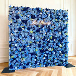 Ali Flowers 5D Artificial Silk Cerulean Sky Rose Flower Wall For Wedding Decoration ALFWL016 - Ali Flowers