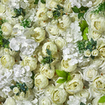 Luxurious Cream Peony Flower Wall Warm Romantic Backdrop for Elegant Wedding ALFWL148 - Ali Flowers