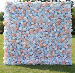 Aliflowers 3D Pink Flower Wall for a Wedding ALFWL051 - Ali Flowers