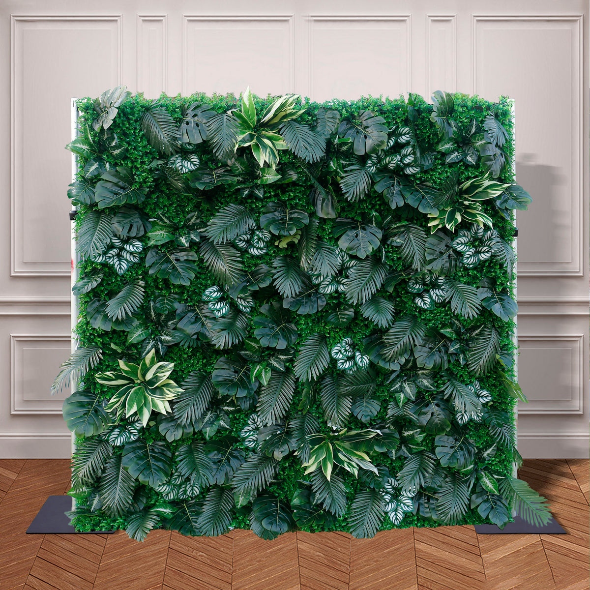 Greenery Artificial Grass Wall Roll-Up Green Backdrop for Party ALFWL145 - Ali Flowers