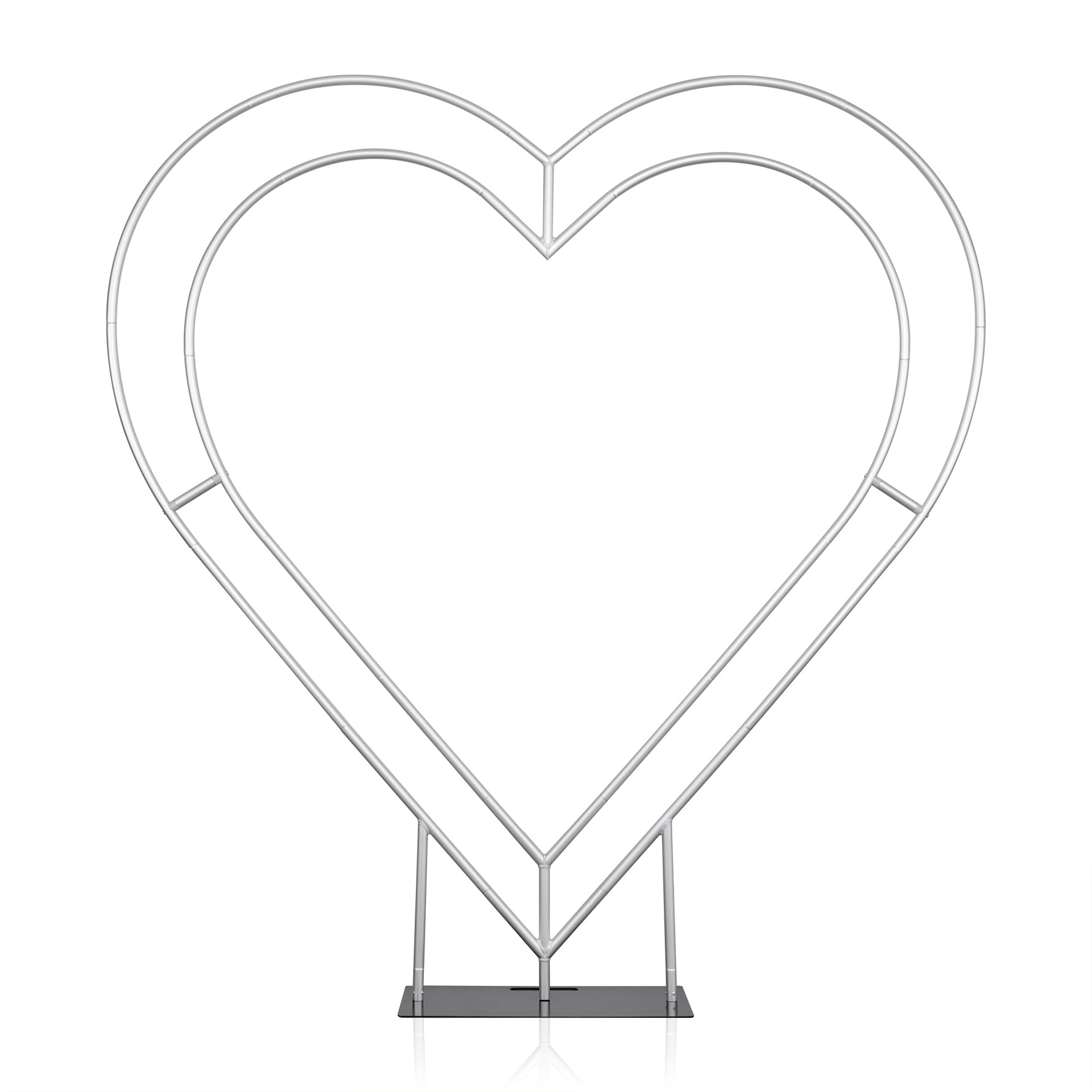 Heart-shaped arch stand