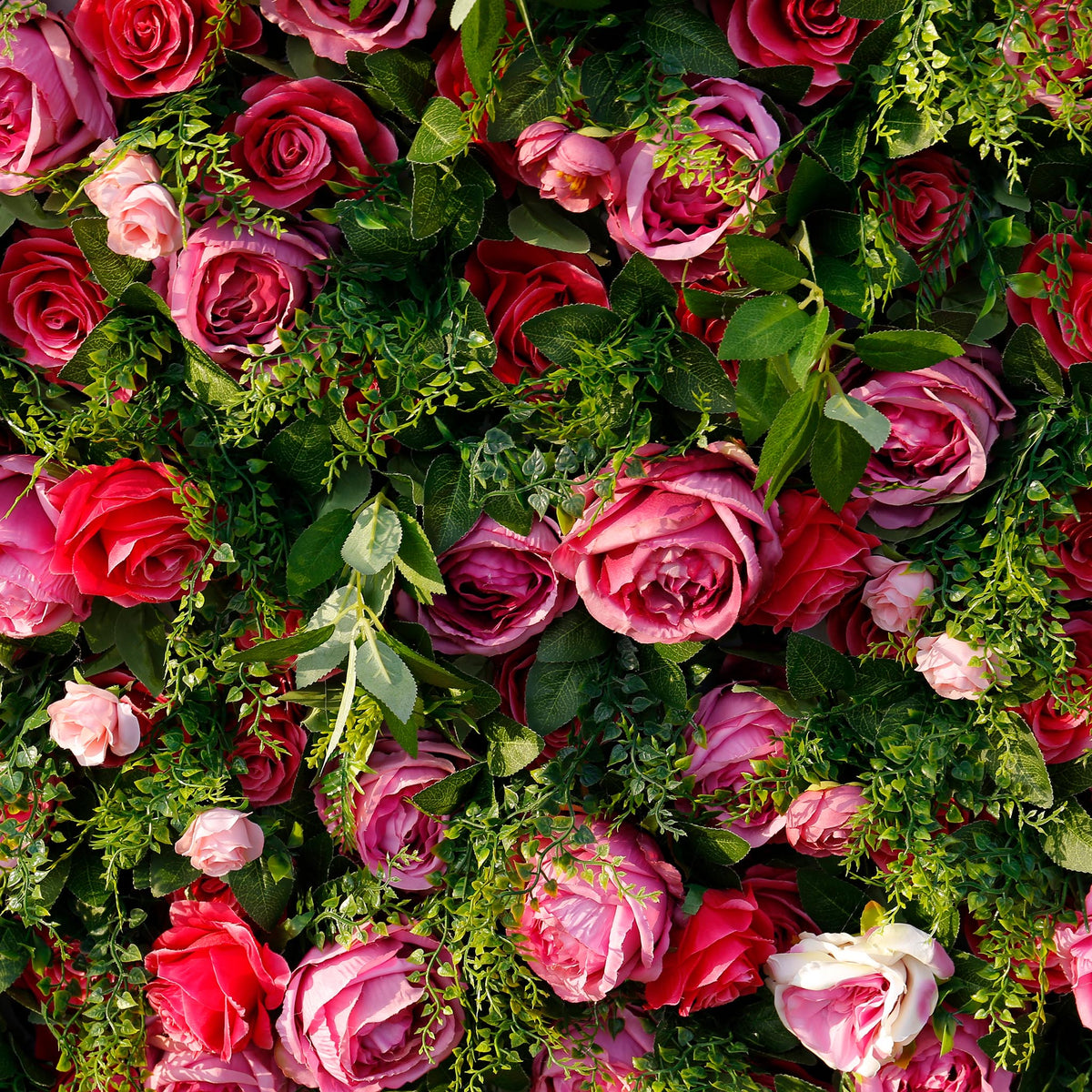 Aliflowers 3D Big Peony with Plant Fabric Floral Backdrop Wall Shopping Mall Window Display ALFWL059 - Ali Flowers