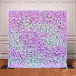 Aliflowers Pink White Colour mixture Rose Wall of flowers ALFWL058 - Ali Flowers