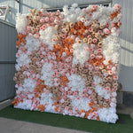 Aliflowers Premium Silk Rose Flower Wall Panel for Parties & Photoshoots ALFWL176
