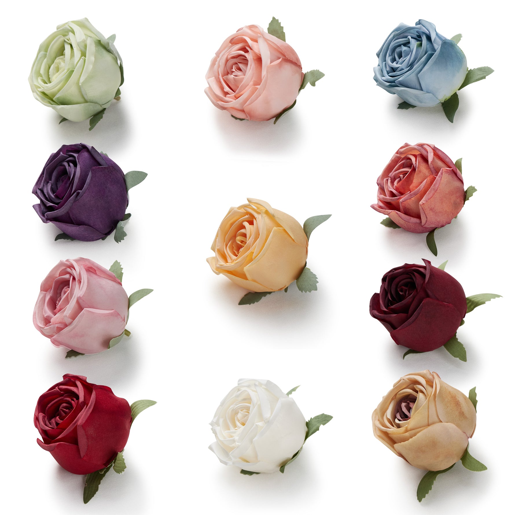 Aliflowers 6CM Vintage Princess Rose Head Artificial flowers for Wedding&DIY 50PCS 100PCS ALFHR005 - Ali Flowers