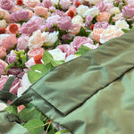 Ali Flowers 5D Silk Rose Flower Panel Backdrop Wedding Stage Decorative Curtain Artificial Flower Wall ALFWL009 - Ali Flowers