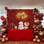 Aliflowers Rose Wall Wedding Backdrop Decor Marriage Props ALFWL064 - Ali Flowers