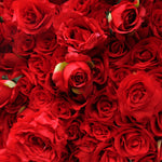 Aliflowers Red Rose 3D Wedding Flower decor Wall Prop ALFWL061 - Ali Flowers