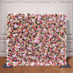 Aliflowers Rustic Style Rose Chrysanthemum Floral Wall ALFWL063 - Ali Flowers
