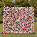 Aliflowers Rustic Style Rose Chrysanthemum Floral Wall ALFWL063 - Ali Flowers