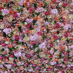Aliflowers Rustic Style Rose Chrysanthemum Floral Wall ALFWL063 - Ali Flowers