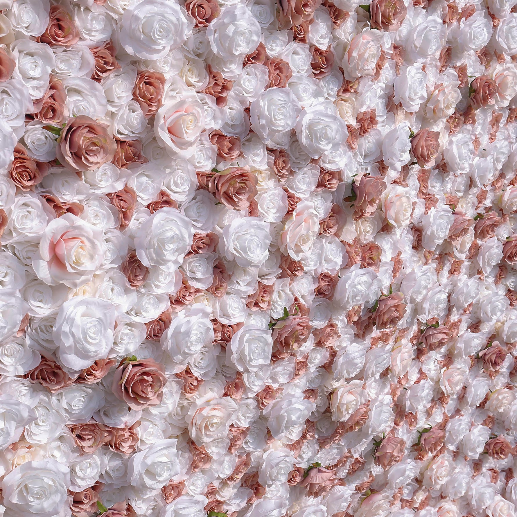 Aliflowers White Matte Pink Fabric Wall Flowers Window Display ALFWL107 - Ali Flowers