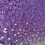 aliflowers white and purple rose curtain flower wall background for wedding events parties