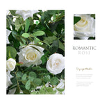 Aliflowers Outdoor Wedding Plant Backdrop Arch Decor Green Leaves Creeper Plant Floral Arrangement Stage Flower Stand ALFAD005 - Ali Flowers