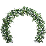 Aliflowers Outdoor Wedding Plant Backdrop Arch Decor Green Leaves Creeper Plant Floral Arrangement Stage Flower Stand ALFAD005 - Ali Flowers