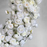 Aliflowers White Rose Series Heart Arch for Wedding Decorations ALFAH001 - Ali Flowers