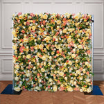 Aliflowers Sun Flowers with Green Hanging Curtain Plant Wall 3D Flowers ALFWL086 - Ali Flowers